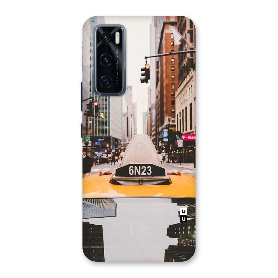 City Taxi Back Case for Vivo V20 SE