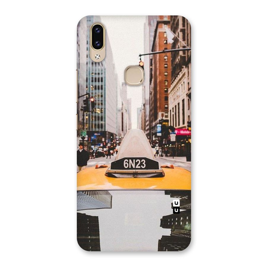 City Taxi Back Case for Vivo V9 Youth
