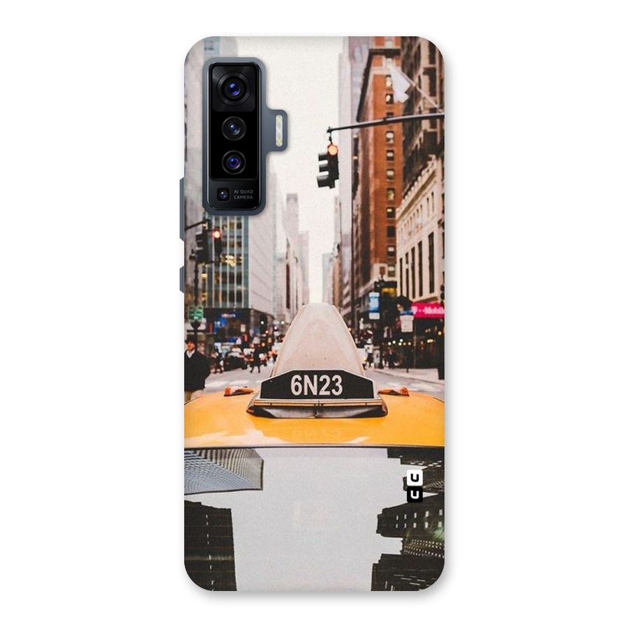 City Taxi Back Case for Vivo X50