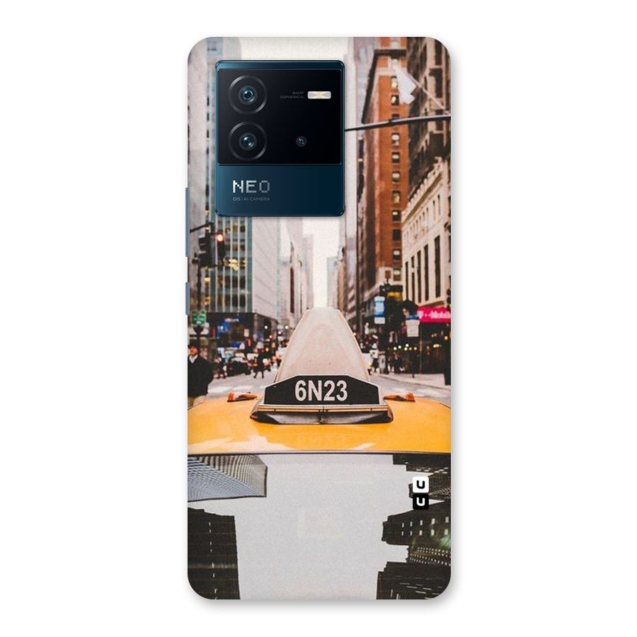 City Taxi Back Case for Vivo iQOO Neo 6 5G
