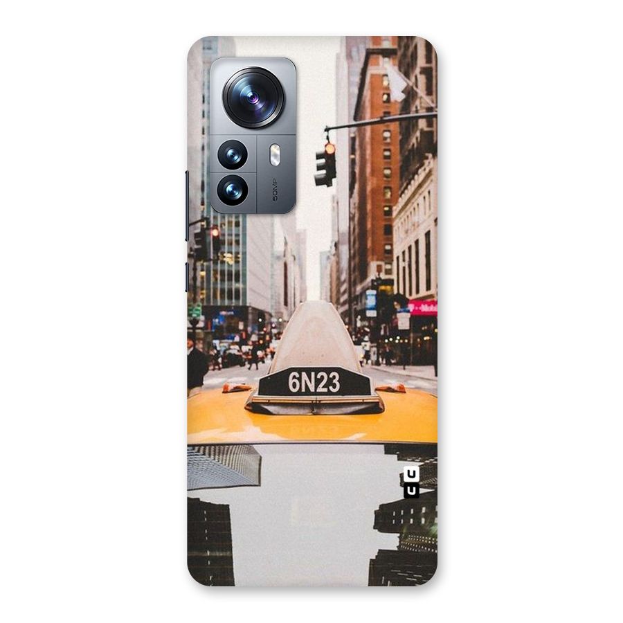 City Taxi Back Case for Xiaomi 12 Pro