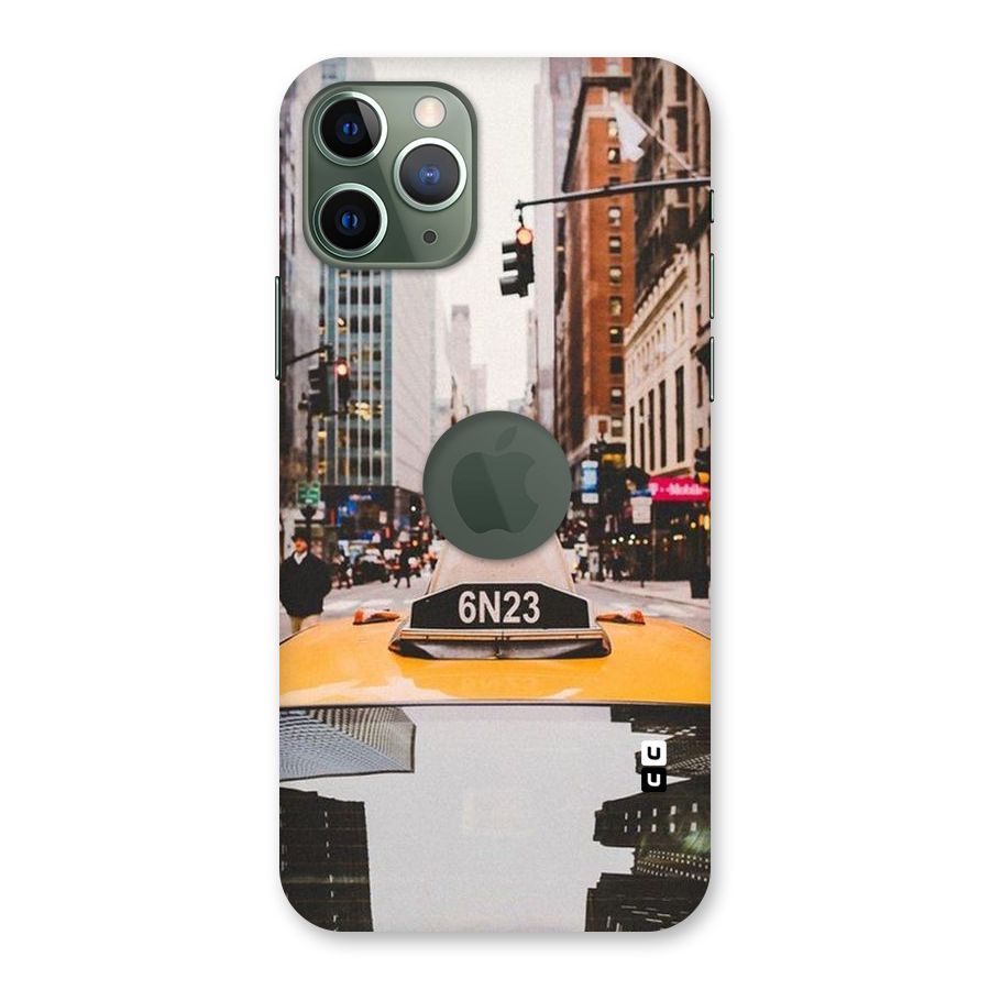 City Taxi Back Case for iPhone 11 Pro Logo  Cut