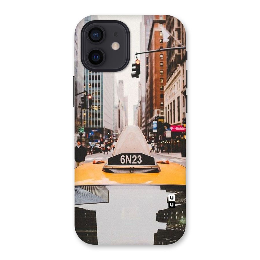 City Taxi Back Case for iPhone 12