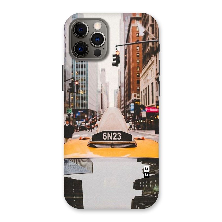 City Taxi Back Case for iPhone 12 Pro