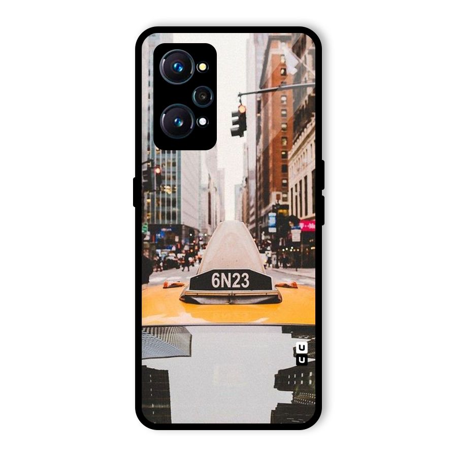 City Taxi Glass Back Case for Realme GT 2