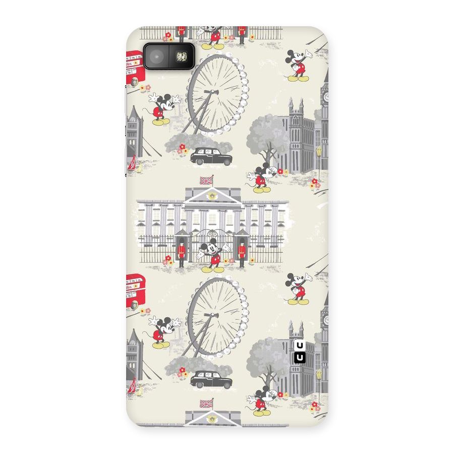 City Tour Pattern Back Case for Blackberry Z10