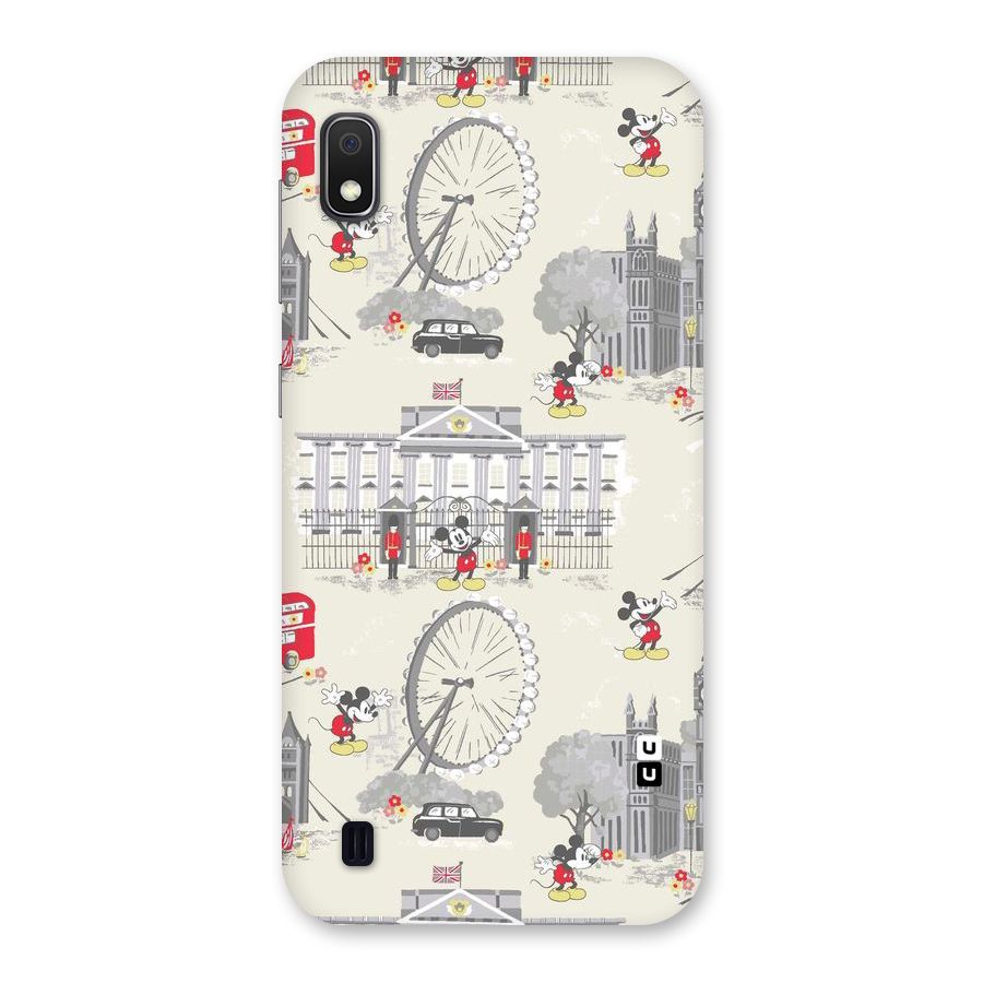 City Tour Pattern Back Case for Galaxy A10