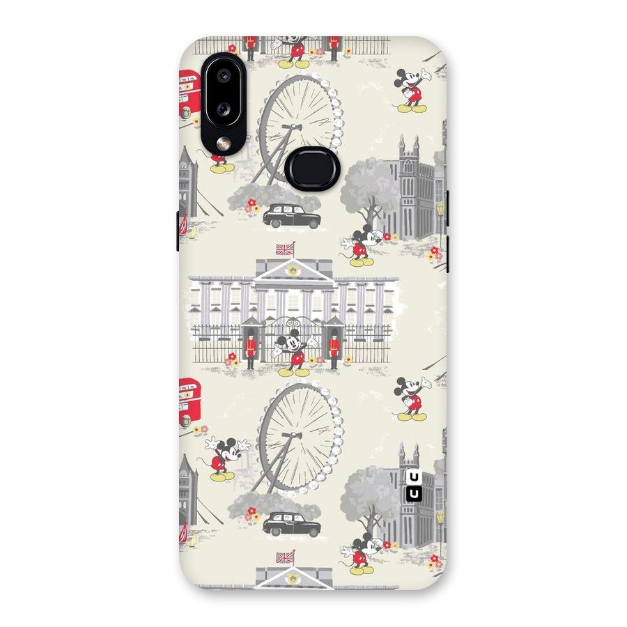 City Tour Pattern Back Case for Galaxy A10s