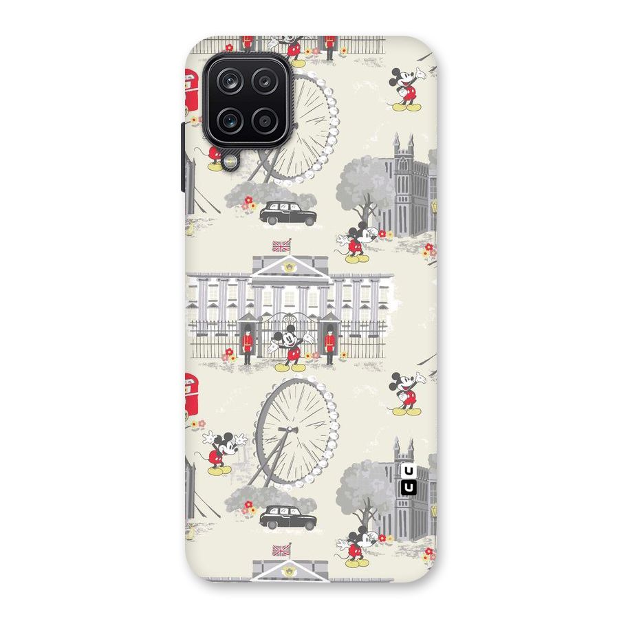 City Tour Pattern Back Case for Galaxy A12