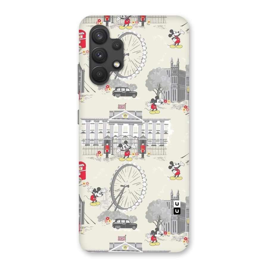 City Tour Pattern Back Case for Galaxy A32