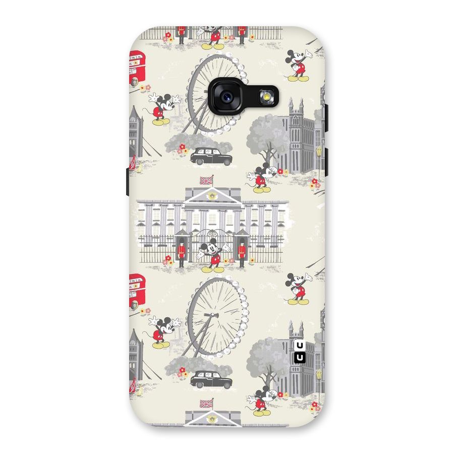 City Tour Pattern Back Case for Galaxy A3 (2017)