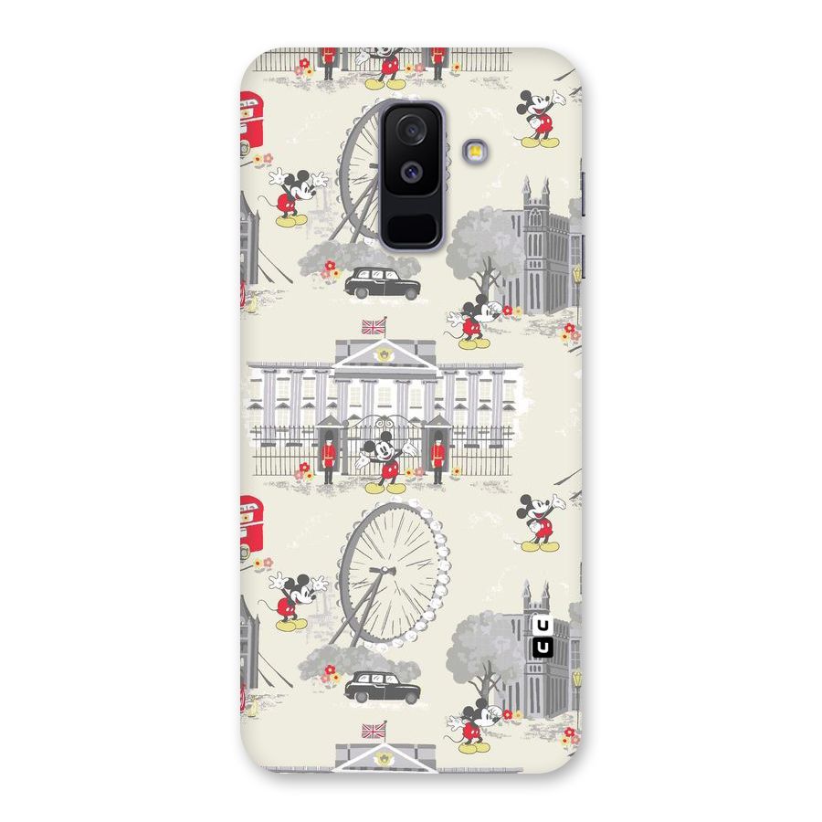 City Tour Pattern Back Case for Galaxy A6 Plus