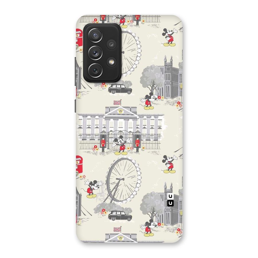 City Tour Pattern Back Case for Galaxy A72