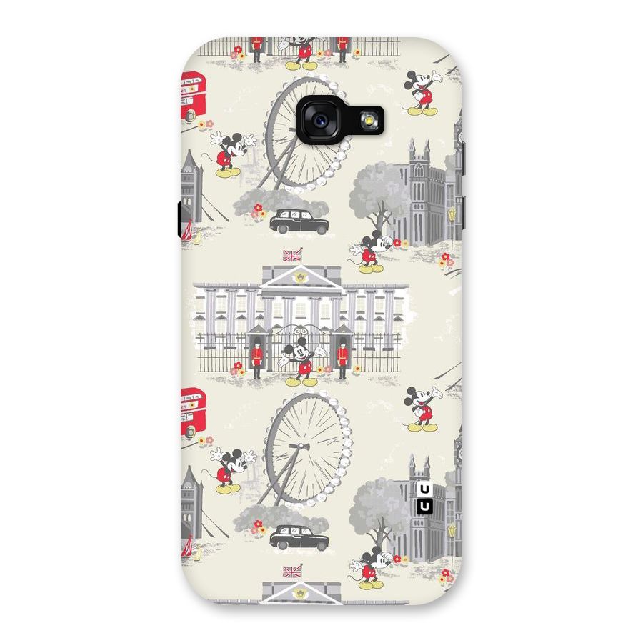 City Tour Pattern Back Case for Galaxy A7 (2017)