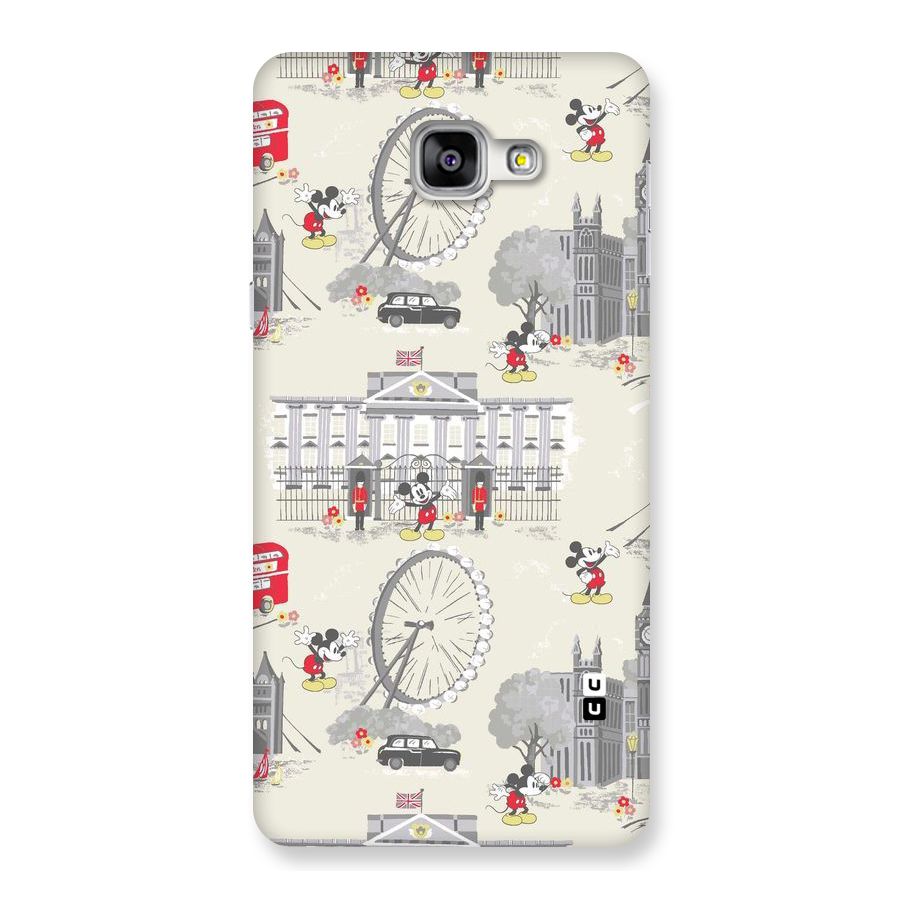 City Tour Pattern Back Case for Galaxy A9