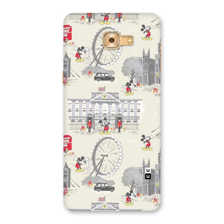 City Tour Pattern Back Case for Galaxy C9 Pro