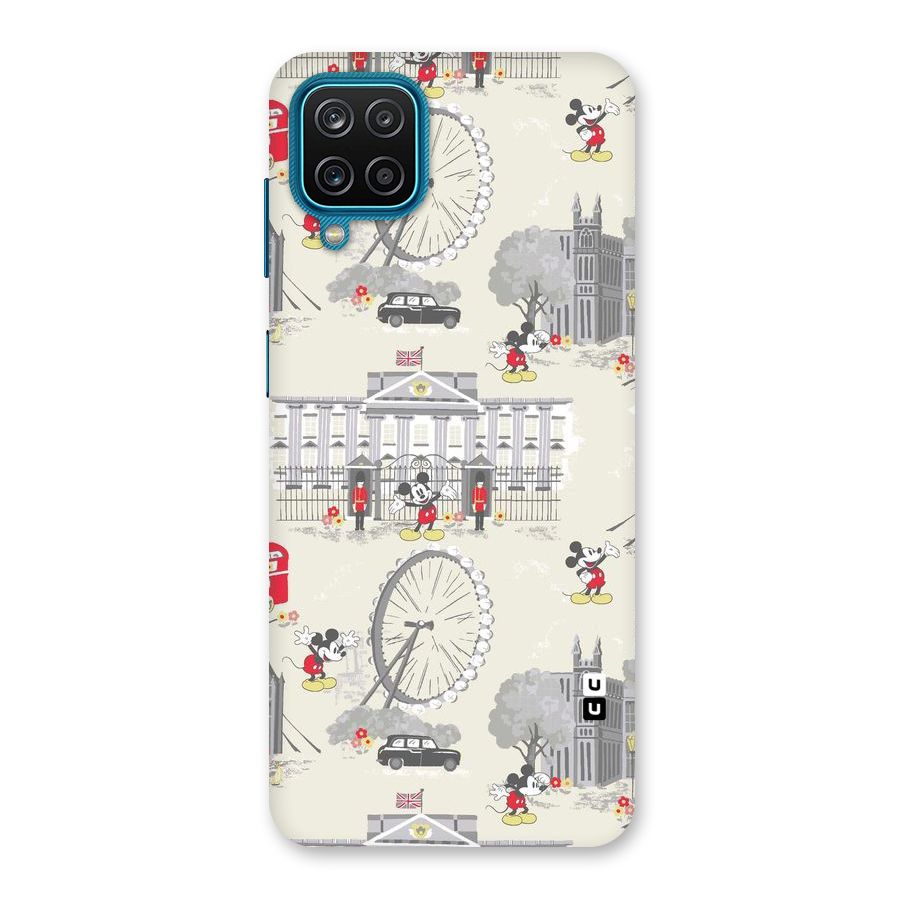 City Tour Pattern Back Case for Galaxy F12