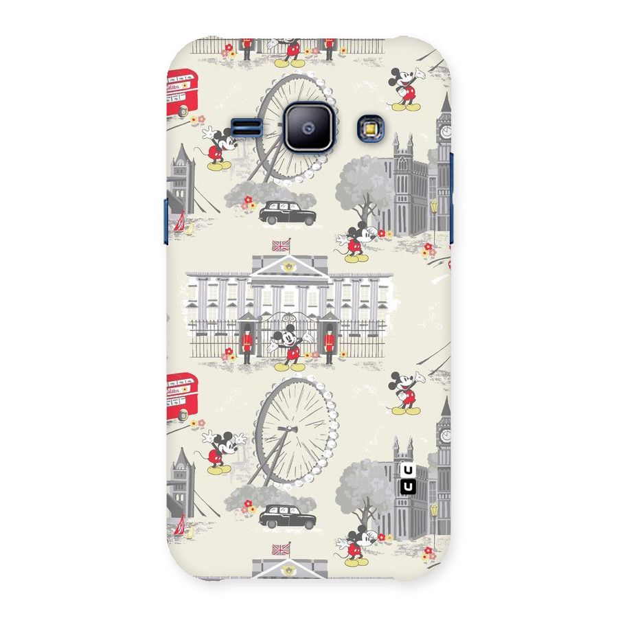 City Tour Pattern Back Case for Galaxy J1