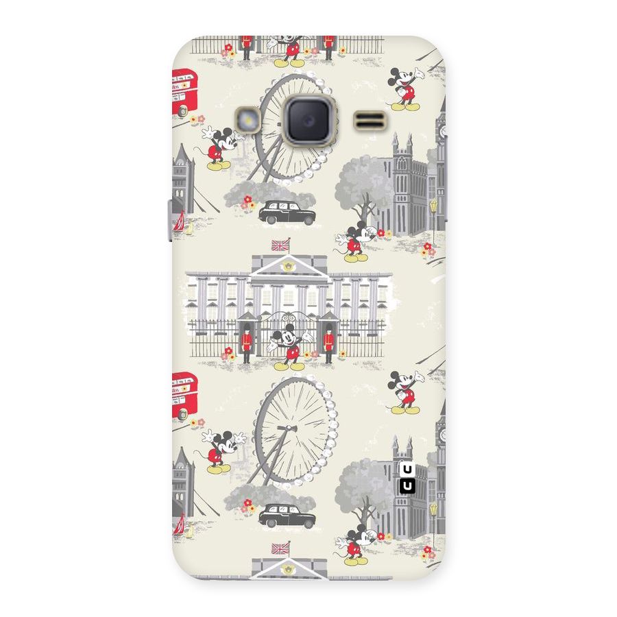 City Tour Pattern Back Case for Galaxy J2