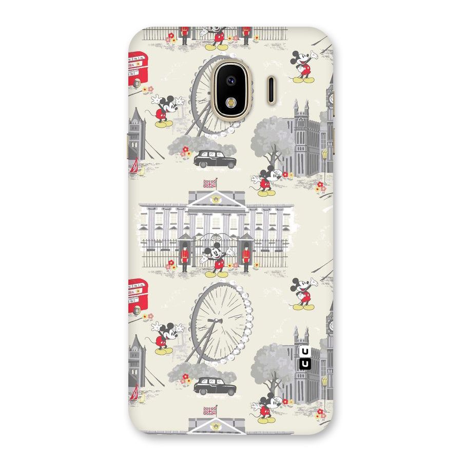 City Tour Pattern Back Case for Galaxy J4