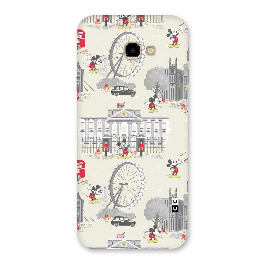 City Tour Pattern Back Case for Galaxy J4 Plus