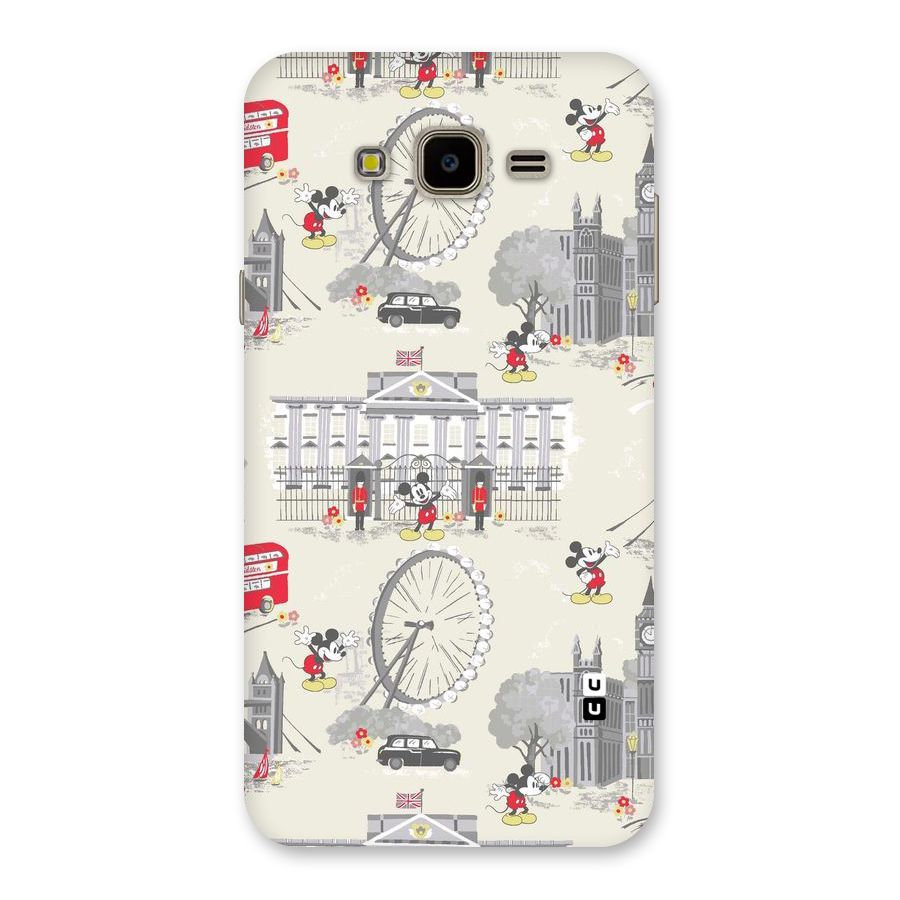 City Tour Pattern Back Case for Galaxy J7 Nxt