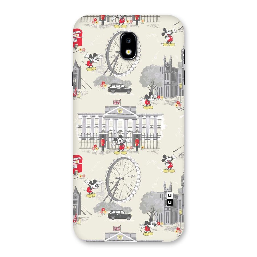 City Tour Pattern Back Case for Galaxy J7 Pro