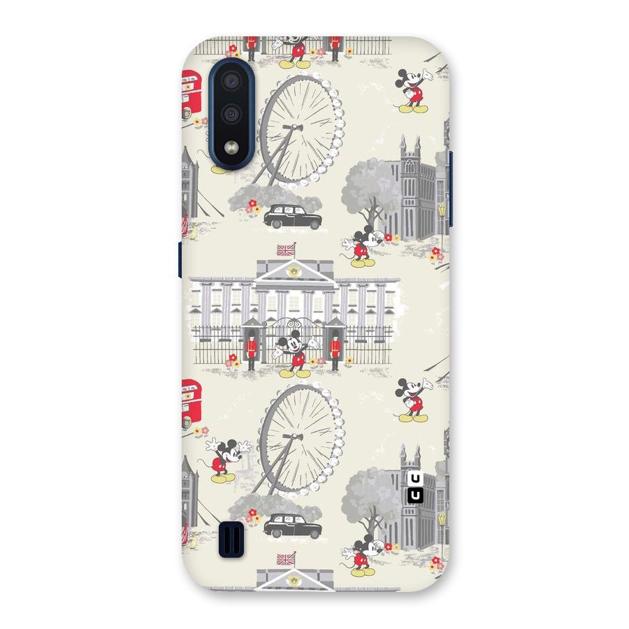 City Tour Pattern Back Case for Galaxy M01