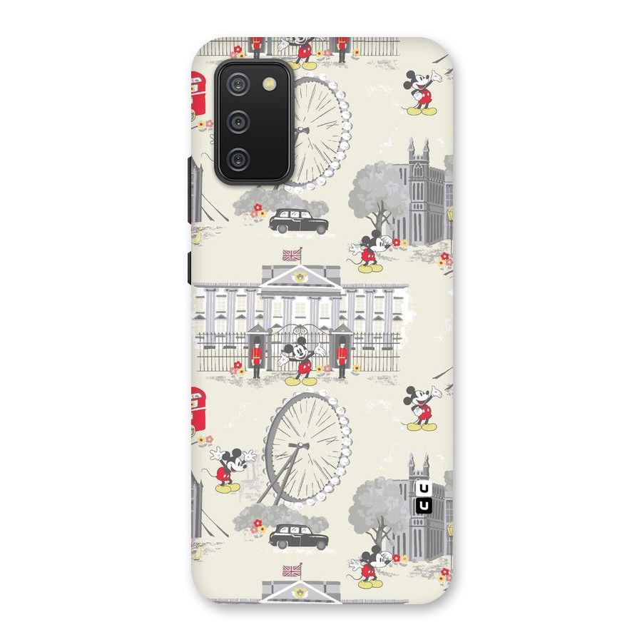 City Tour Pattern Back Case for Galaxy M02s