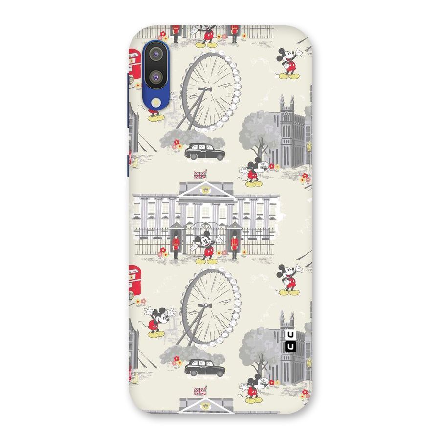 City Tour Pattern Back Case for Galaxy M10