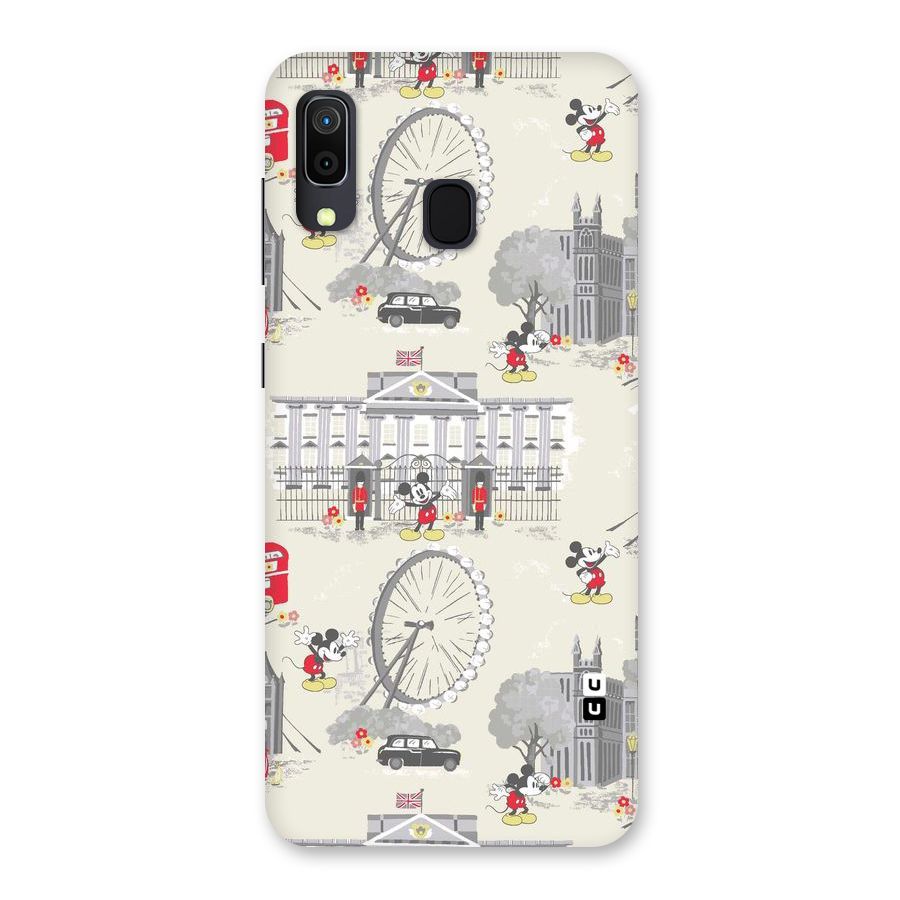 City Tour Pattern Back Case for Galaxy M10s