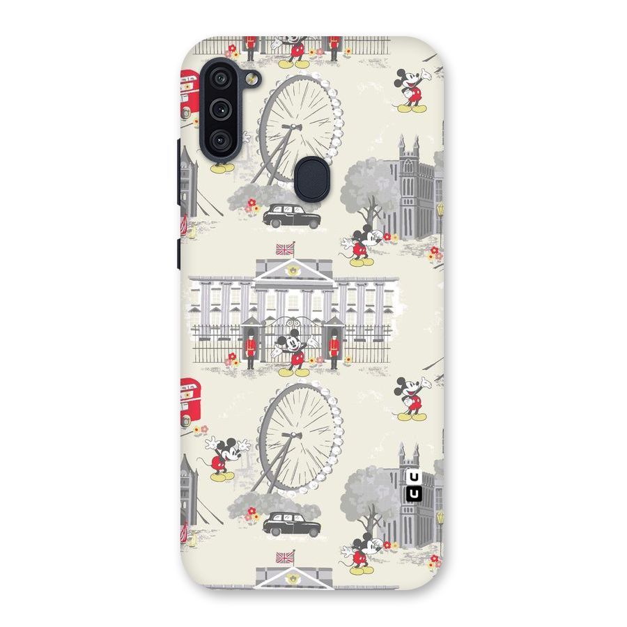 City Tour Pattern Back Case for Galaxy M11