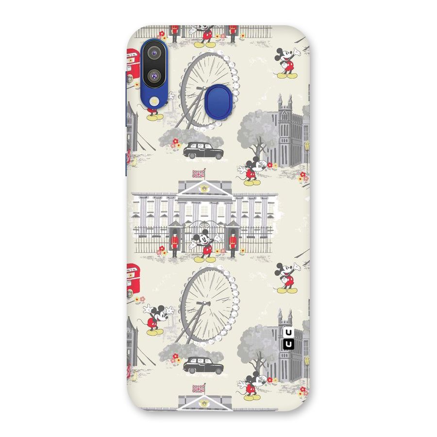 City Tour Pattern Back Case for Galaxy M20