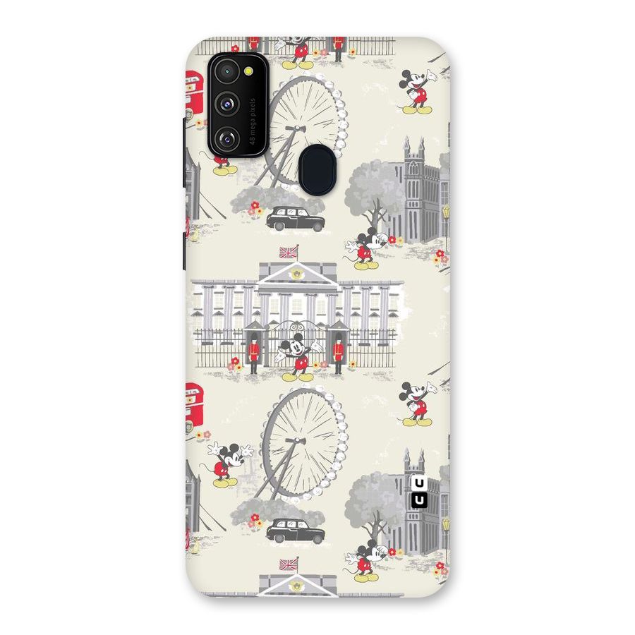 City Tour Pattern Back Case for Galaxy M30s