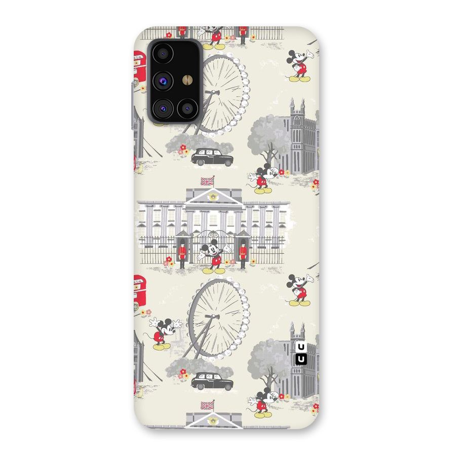 City Tour Pattern Back Case for Galaxy M31s