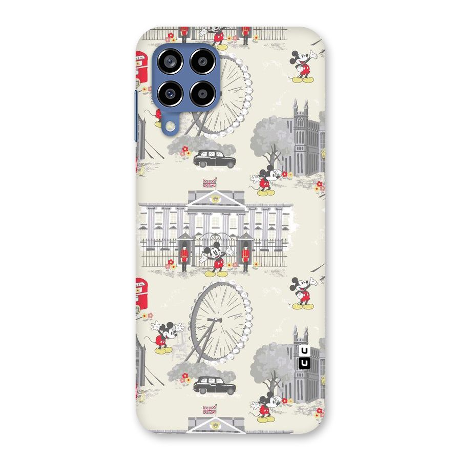 City Tour Pattern Back Case for Galaxy M53 5G