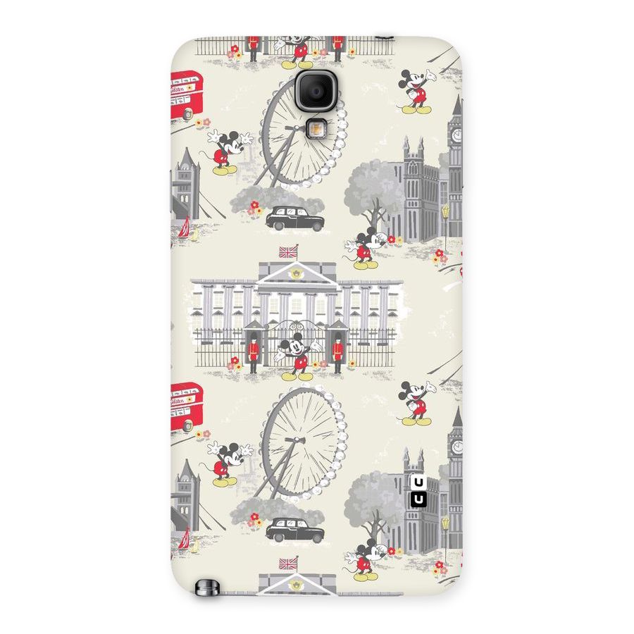 City Tour Pattern Back Case for Galaxy Note 3 Neo
