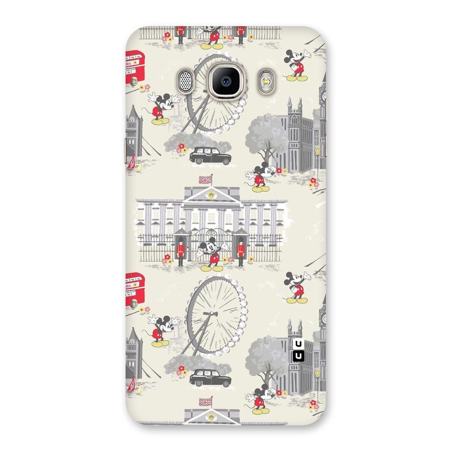City Tour Pattern Back Case for Galaxy On8