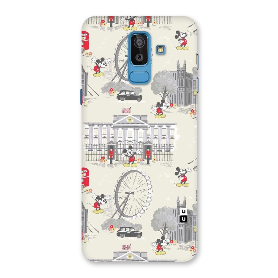 City Tour Pattern Back Case for Galaxy On8 (2018)