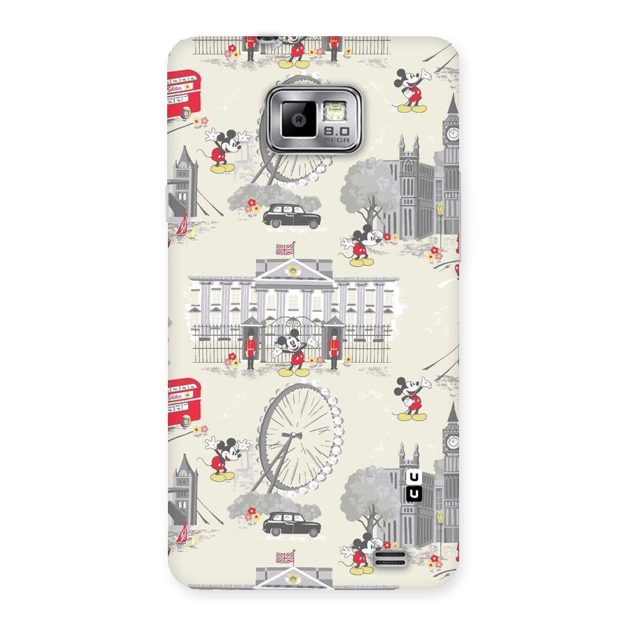 City Tour Pattern Back Case for Galaxy S2