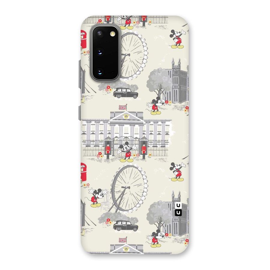 City Tour Pattern Back Case for Galaxy S20