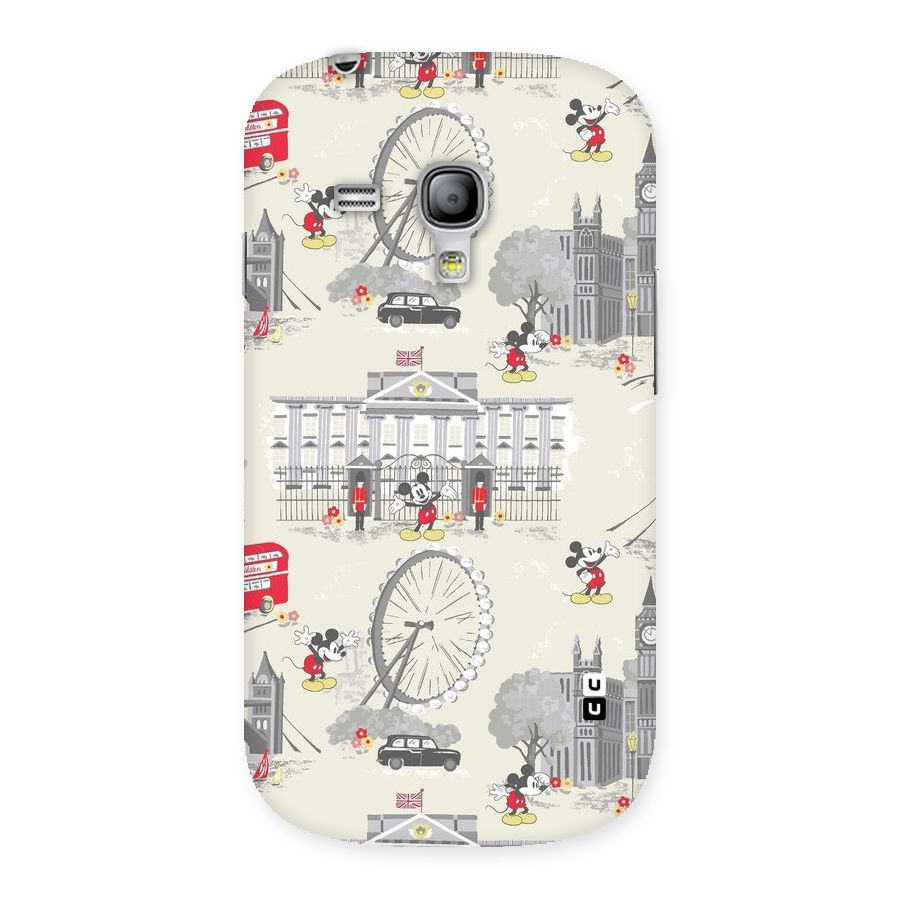 City Tour Pattern Back Case for Galaxy S3 Mini