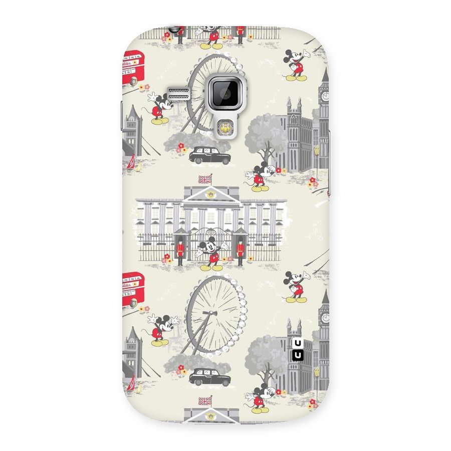 City Tour Pattern Back Case for Galaxy S Duos