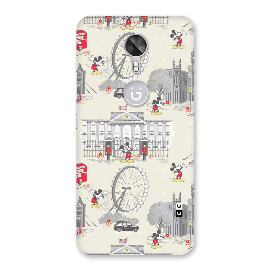 City Tour Pattern Back Case for Gionee A1