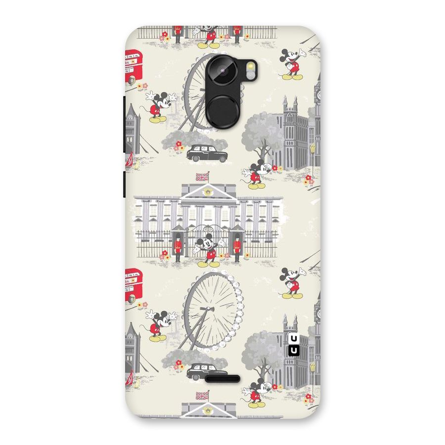 City Tour Pattern Back Case for Gionee X1