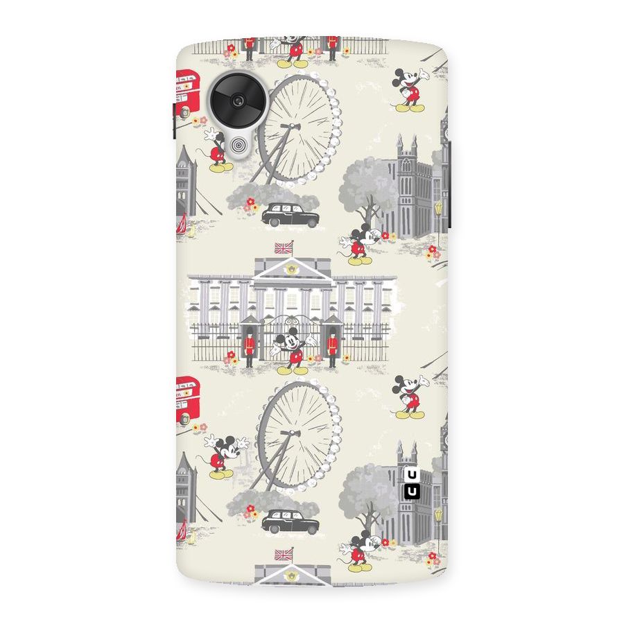 City Tour Pattern Back Case for Google Nexsus 5