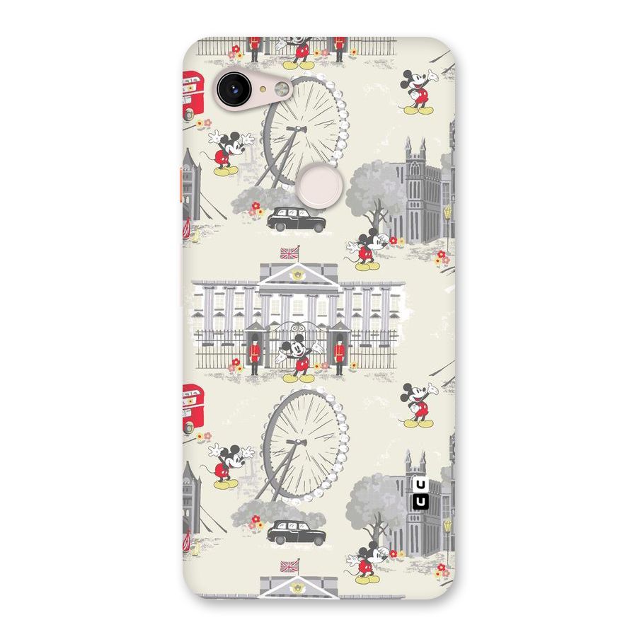 City Tour Pattern Back Case for Google Pixel 3 XL