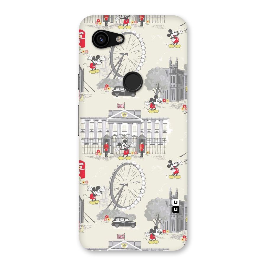 City Tour Pattern Back Case for Google Pixel 3a