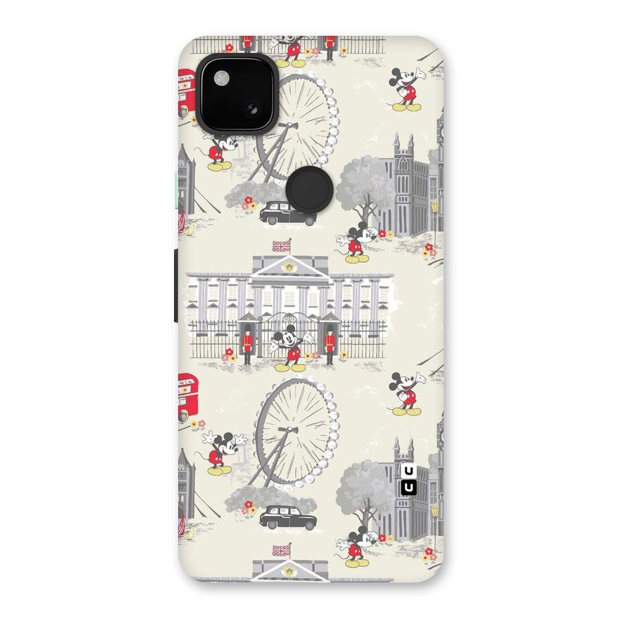 City Tour Pattern Back Case for Google Pixel 4a