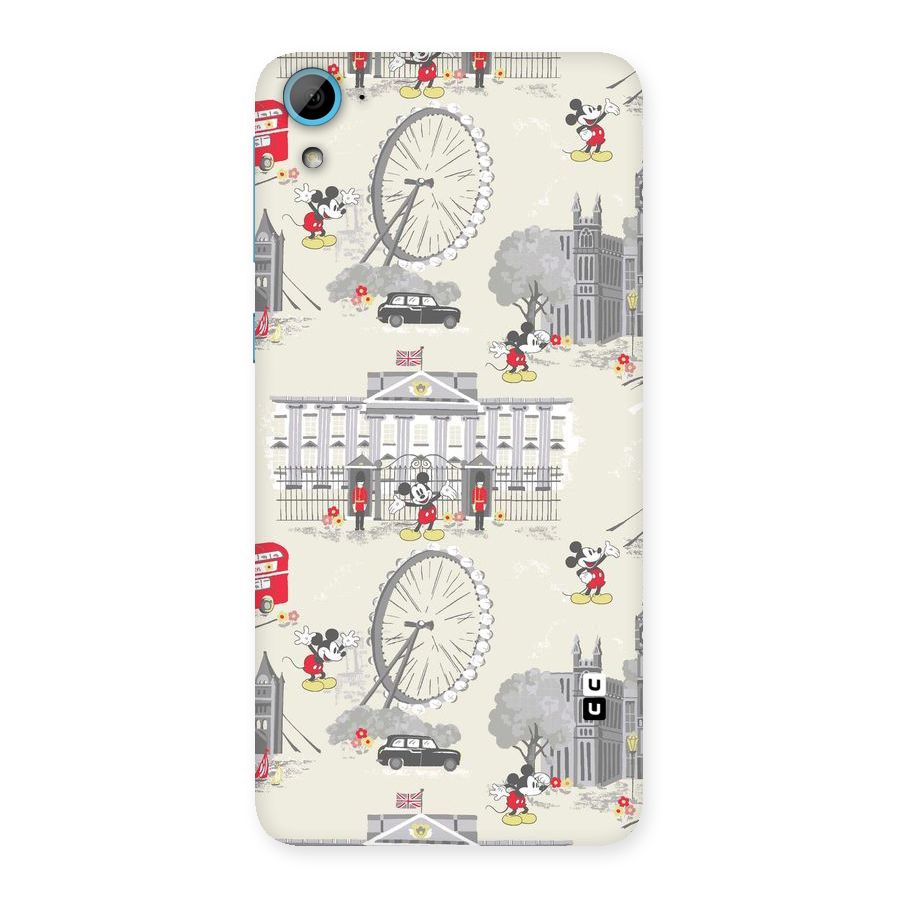 City Tour Pattern Back Case for HTC Desire 826